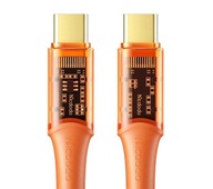 Kábel Mcdodo USB-C – USB-C CA-2113 100W 1,8 metra oranžový Kábel Mcdodo USB-C – USB-C CA-2113 100W 1,8 metra oranžový