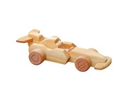 MODEL drevené auto, pretekárske auto F1