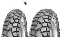 Sada pneumatík SCOOTER CROSS DELI 120 / 70-12 130 / 70-12