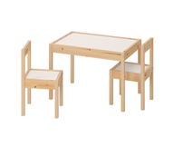 3-dielna súprava nábytku Ikea borovica