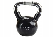 HMS Kettlebell Liatinové chrómové činky 16kg