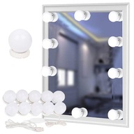 LED ZRKADLOVÉ LAMPY MAKEUP SET 10 KS LED ZRKADLOVÉ LAMPY MAKEUP SET 10 KS