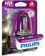 PHILIPS žiarovka 12V 35W HS1 PX43t CityVision Moto