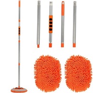 MOP NA UMÝVANIE AUTA TELESKOPICKÁ KEFA 157cm 2V1 HLAVA x2 MOP NA UMÝVANIE AUTA TELESKOPICKÁ KEFA 157cm 2V1 HLAVA x2