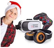 VIANOČNÝ DARČEK: VR OKULIARE + SLÚCHADLÁ + OVLÁDAČ VIANOČNÝ DARČEK: VR OKULIARE + SLÚCHADLÁ + OVLÁDAČ
