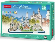 3D puzzle City Line Bavaria