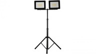 LED projektor na statíve 2x100W čierny 2x7200lm LED projektor na statíve 2x100W čierny 2x7200lm