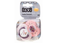 LOVI Indické letné cumlíky 2-Pak 3-6m 22/856 Ruž LOVI Indické letné cumlíky 2-Pak 3-6m 22/856 Ruž
