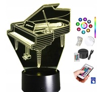 Stolná lampa Piano 16 LED PLEXIDO Stolná lampa Piano 16 LED PLEXIDO