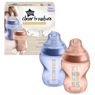 Tommee Tippee Fľaša 260 ml 2 ks Laskavosť dekor Tommee Tippee Fľaša 260 ml 2 ks Laskavosť dekor