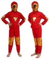 IRON MAN OUTFIT JEDNORÁZOVÁ MASKA AVENGERS M 122 cm IRON MAN OUTFIT JEDNORÁZOVÁ MASKA AVENGERS M 122 cm