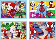 4v1 PUZZLE SPIDEY'S TEAM SPIDEY SPIDERMAN MARVEL 4v1 PUZZLE SPIDEY'S TEAM SPIDEY SPIDERMAN MARVEL