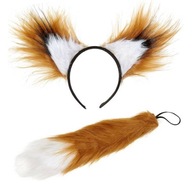 SET FOX EARS FOX TAIL FOX FOX ZVIERATKO SET FOX EARS FOX TAIL FOX FOX ZVIERATKO