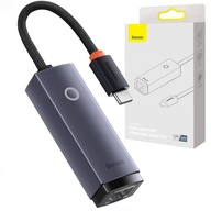 BASEUS ADAPTÉR LAN USB-C RJ45 1GB BASEUS ADAPTÉR LAN USB-C RJ45 1GB
