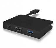 ICY BOX USB-C DOKOVACIA STANICA - HDMI, USB-C, USB