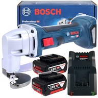 nožnice na plech GSC 18V-16 E BOSCH 2x4,0Ah