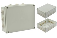Hermetická nástenná elektrická krabica 240x190x90 IP65 S-BOX 506 Hermetická nástenná elektrická krabica 240x190x90 IP65 S-BOX 506