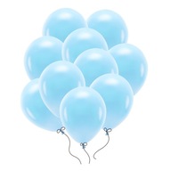 EKO balóny, pastelovo modré, 26 cm, 100 ks, ekologické, biologicky rozložiteľné