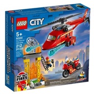 60281 LEGO CITY HASIČSKÝ ZÁCHRANNÝ Vrtuľník