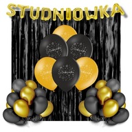 Prom Set Curtain Balloons Banner Prom Set Curtain Balloons Banner