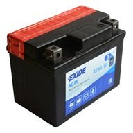 EXIDE ETX4L-BS / YTX4L-BS 12V 3Ah 50A AGM P+ EXIDE ETX4L-BS / YTX4L-BS 12V 3Ah 50A AGM P+