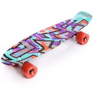 Meteor Multicolor Graffiti Skateboard 22604 N/A