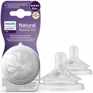 AVENT NATURAL RESPONSE FĽAŠOVÝ CUVNÍK 2ks 6m+ AVENT NATURAL RESPONSE FĽAŠOVÝ CUVNÍK 2ks 6m+