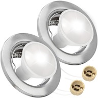 2x LED STROPNÁ LAMPA + HALOGÉN GU10 2x LED STROPNÁ LAMPA + HALOGÉN GU10