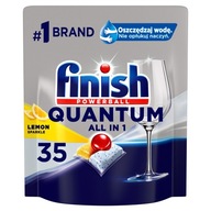 Finish, Quantum All in 1 citrónové kapsuly, 35 kusov Finish, Quantum All in 1 citrónové kapsuly, 35 kusov