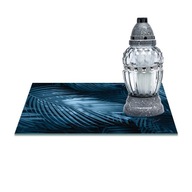 GLASS CRAFT RUK 40x30cm Listy 382b GLASS CRAFT RUK 40x30cm Listy 382b