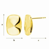 GWZ-100/8 Svorníky pre 4568 Strieborný 925 ZLATÝ PLECH GWZ-100/8 Svorníky pre 4568 Strieborný 925 ZLATÝ PLECH