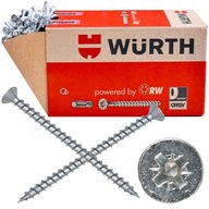 Skrutky Skrutka do dreva kónická-plochá hlava WUPO 5X80/74 100ks WURTH Skrutky Skrutka do dreva kónická-plochá hlava WUPO 5X80/74 100ks WURTH