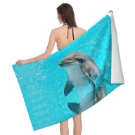 UTERÁK Dolphins moon plážový uterák Super m UTERÁK Dolphins moon plážový uterák Super m