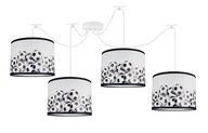 SPIDER GUĽOVÁ ZÁSADNÁ LAMPA 4 LAMPYTIENIA LED LUNTER - môže byť LED SPIDER GUĽOVÁ ZÁSADNÁ LAMPA 4 LAMPYTIENIA LED LUNTER - môže byť LED