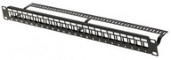 PATCH PANEL 24 PORTOV KEYSTONE PRÁZDNÝ 1U RACK SKRIŇA PATCH PANEL 24 PORTOV KEYSTONE PRÁZDNÝ 1U RACK SKRIŇA
