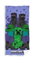 MINECRAFT Bavlnená plážová osuška 70x140 MINECRAFT Bavlnená plážová osuška 70x140