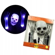 Záhradný skelet LED Skeleton Halloween svietiaca záhradná dekorácia.