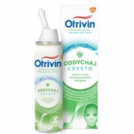 Otrivin Breathe Clean nosový sprej, 100 ml