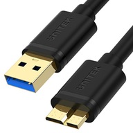 Unitek USB 3.0 microB/USB 1M kábel (Y-C461GBK) Unitek USB 3.0 microB/USB 1M kábel (Y-C461GBK)