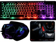 SET HERNEJ KLÁVESNICE A PODSVIETENIA MYŠI SET HERNEJ KLÁVESNICE A PODSVIETENIA MYŠI