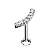 Náušnica klaster zirkóny piercing helix tragus 1,2/6 Náušnica klaster zirkóny piercing helix tragus 1,2/6