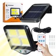 SNÍMAČ POHYBU A SÚMRAK SOLÁRNEJ LAMPY S KÁBLOM