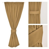 ZÁCLONA 180cm + DEKORÁCIA - záves, páska, tunel, žabky, veľa farieb 145x180 ZÁCLONA 180cm + DEKORÁCIA - záves, páska, tunel, žabky, veľa farieb 145x180