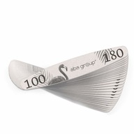 Pilník na nechty 100/180 Elipsa Slim Aba Group Sada 25 ks Pilník na nechty 100/180 Elipsa Slim Aba Group Sada 25 ks
