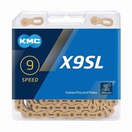 reťaz KMC X9 SL Ti-N x114 zlatá reťaz KMC X9 SL Ti-N x114 zlatá