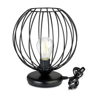 Nočná lampa, podkrovná stolná lampa, XL drôt s E27 LED Nočná lampa, podkrovná stolná lampa, XL drôt s E27 LED