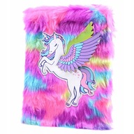 PLYŠOVÝ DENNÍK JEDNOROŽEC DIÁR PINK WAIRY MAN NOTEBOOK UNICORN FARBY PLYŠOVÝ DENNÍK JEDNOROŽEC DIÁR PINK WAIRY MAN NOTEBOOK UNICORN FARBY