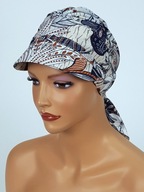 Tess turban so šiltom w-195 Eva Design šatky Tess turban so šiltom w-195 Eva Design šatky