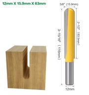 Kuličková fréza 15,9 x 63 mm 12 mm stopka