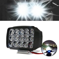 1ks svetlomet na motorku s 15 LED bielymi svetlami 1ks svetlomet na motorku s 15 LED bielymi svetlami